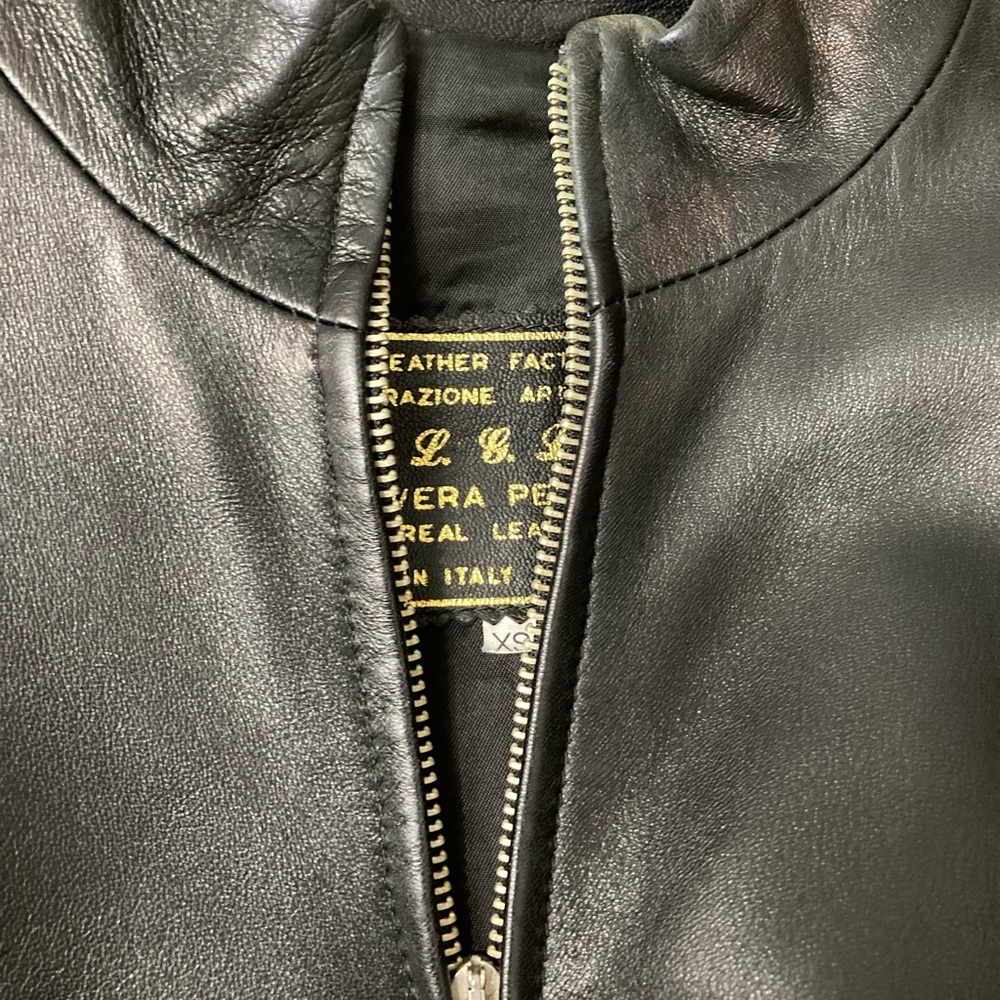 Vintage Italian Leather Jacket